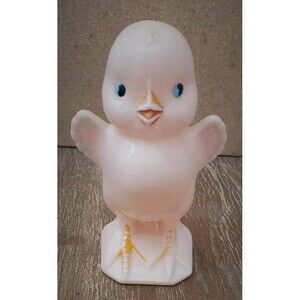 Vintage Knickerbocker Toy Hard Plastic Baby Chick Rattle